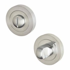 Exel Bathroom Turn & Release - 50mm Diameter - Satin Chrome