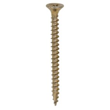 TIMCO Classic Pozi Countersunk Wood Screws - 3.0 x 35mm - Yellow Zinc - Pack of 200