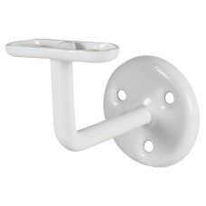 Exel Handrail Bracket - 75mm Projection - White