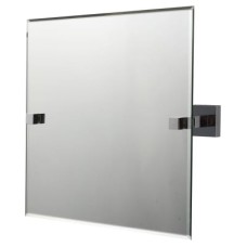 Croydex Chester Bathroom Mirror - Square - 380 x 380 x 90mm - Polished Chrome