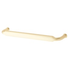 Exel Eton 12mm D-Bar Cabinet Pull Handle - 160mm Centres - Satin Brass