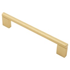 Hendel & Hendel Kellas 10mm D-Bar Cabinet Pull Handle - 160mm Centres - Satin Brass