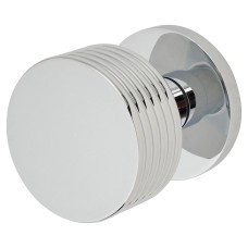 Jedo by Frelan Ribbon Mortice Door Knob - 60mm Rose Diameter - Polished Chrome