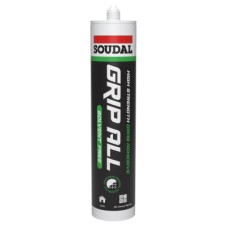 Soudal GRIPALL Grab Adhesive - Solvent Free - 290ml - White