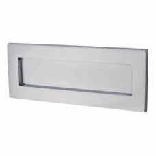 Heritage Brass by M Marcus Letter Plate - 254 x 101mm - Polished Chrome