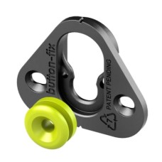 Button Fix Type 1 - Fix & Button for Countersunk Wood Screws - 45 x 55mm - Pack of 100