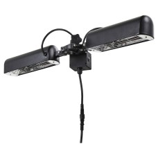Forum Zink Topaz IPX3 2 x 800W Parasol Heater - 1600W