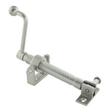 Hampstead Telescopic Skylight ScrewJack Opener with Handle - 190mm Length - 170mm Throw - Sat Chrome