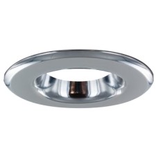 Integral LED Lux Fire Fixed Fire Rated Downlight Bezel - Polished Chrome