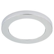 Forum Spa Tauri Magnetic Bezel for 12W Flush LED Bathroom Ceiling Light - Polished Chrome