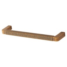 Exel Buxton 9mm D-Bar Cabinet Pull Handle - 128mm Centres - Antique Brass