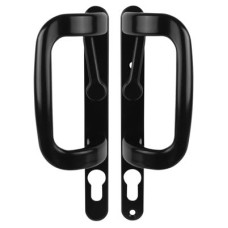 Trojan uPVC Patio Lock Door Handle - Euro - Black