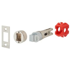 Jigtech Smartbolt Bathroom Bolt - 57mm Backset - Polished Chrome