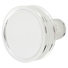 Heritage Brass by M Marcus Venetian Round Cabinet Knob - 32mm Diameter - Polished Chrome