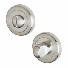 Exel Bathroom Turn & Release - 50mm Diameter - Satin Chrome