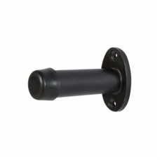 Olde Forge Projection Door Stop - 75mm Projection - Black Iron
