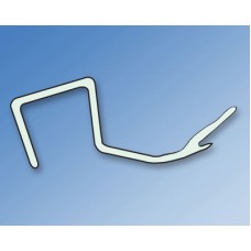 Glass to Glass Strike Jamb Shower Seal - 90° - Suits 8mm Glass - Clear