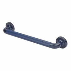 Fitzroy of London 36mm Plastic Fluted Grab Rail - 460mm Length - Dark Blue