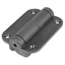 Medium Duty Nylon Gate Hinge - Self Closing - With Legs - 108 x 63 x 27mm - Black - Pair