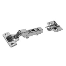 FVG Clip-On Soft Close Cabinet Hinge - 105° - Half Overlay - Zinc Plated - Pack of 100 Pairs
