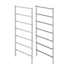 elfa Drawer Basket Tower - 7 Frame Sides - 435 x 740mm - Platinum - Pair