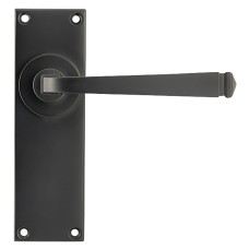 From The Anvil Aged Bronze Latch Door Handle - Avon Range - 152 x 48mm