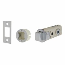 UNION JFL27 FastLatch Tubular Push-Fit Bathroom Deadbolt - 60mm Case - 44mm Backset - Pol Chrome