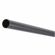 Rothley 19mm Round Steel Hanging Rail Tube - 1219mm Length - Black