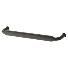 Exel Eton 12mm D-Bar Cabinet Pull Handle - 160mm Centres - Matt Black