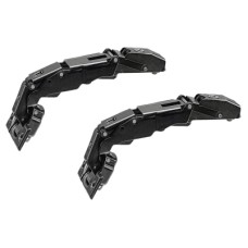 Blum CLIP Top Zero Protrusion Soft Close Cabinet Hinge - 155° - Sprung - Overlay - Black Onyx - Pair