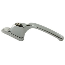 Fab & Fix uPVC/Timber Connoisseur Offset Locking Multipoint Window Handle - Right Hand - Pol Chrome