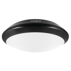 Integral LED 15W Tough-Shell+ LED Bulkhead Light - IP66 - 4000K Cool White - Black