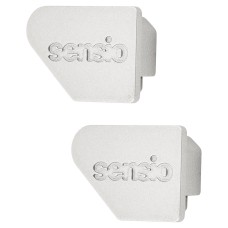 Sensio Contour End Cap Set - Silver
