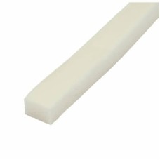 Stormguard Rubber Foam Weatherstrip - 3500mm Length - White