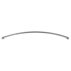 Croydex Shower Rail - Premium Telescopic Curved Rod - 1080-1850mm Length - Chrome