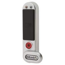 Codelocks Kitlock KL1000 RFID Electronic Locker and Cabinet Code Lock - Silver Grey
