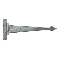 Olde Forge Arrow Head Door Tee Hinge - 305 x 121mm - Pewter