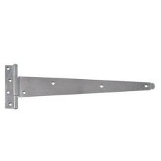 Medium Duty Gate/Door Tee Hinge - 250 x 90mm - Zinc Plated - Pair