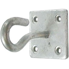 Hook on Plate - 6mm Link - Galvanised