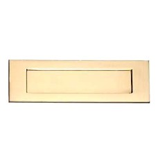Letter Plate - 350 x 115mm - Polished Brass