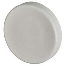 Hoppe AR600/30 Nylon Blank Escutcheon - 52mm Diameter - Diamond White - Pair