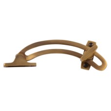 Heritage Brass by M Marcus Locking Quadrant Stays - 155mm Length - 114mm Throw - Antique Brass