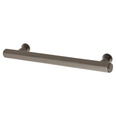 Alexander & Wilks Vesper Hex 14mm T-Bar Cabinet Pull Handle - 128mm Centres - Dark Bronze
