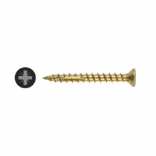 Ulti-Mate II Stick Fit PoziSquare Countersunk Wood Screws - 4.0 x 40mm - Yellow Zinc - Pack of 200