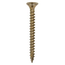 TIMCO Classic Pozi Countersunk Wood Screws - 3.0 x 30mm - Yellow Zinc - Pack of 200