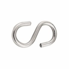 S Hook - 3 x 35mm - Zinc Plated - Pack of 10