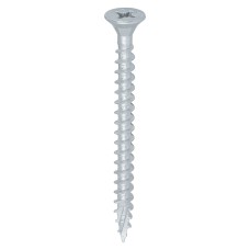 TIMCO C2 Exterior Pozi Countersunk Wood Screws - 5.0 x 60mm - Silver Organic - Pack of 200