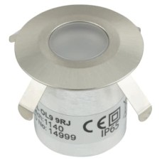 Forum Culina Ohio 0.5W LED Round Plinth Light - 6000K Daylight