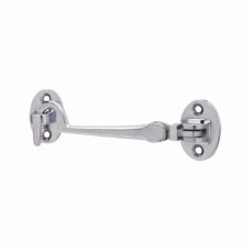 Exel Cabin Hook & Eye - 100mm Length - Polished Chrome