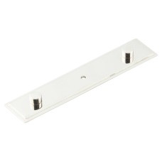 Frelan Hoxton Rushton Cabinet Knob Backplate Only - 140 x 30mm - Polished Nickel